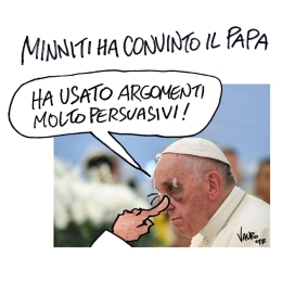 13.09.2017 - Migranti, Minniti ha convinto il Papa