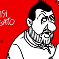 Le vignette di Vauro — Morisi indagato per detenzione… (Lega, la Bestia)